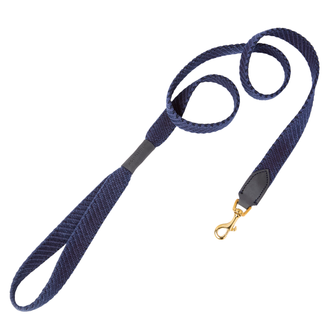 Serrana City Dog Leash - Denim