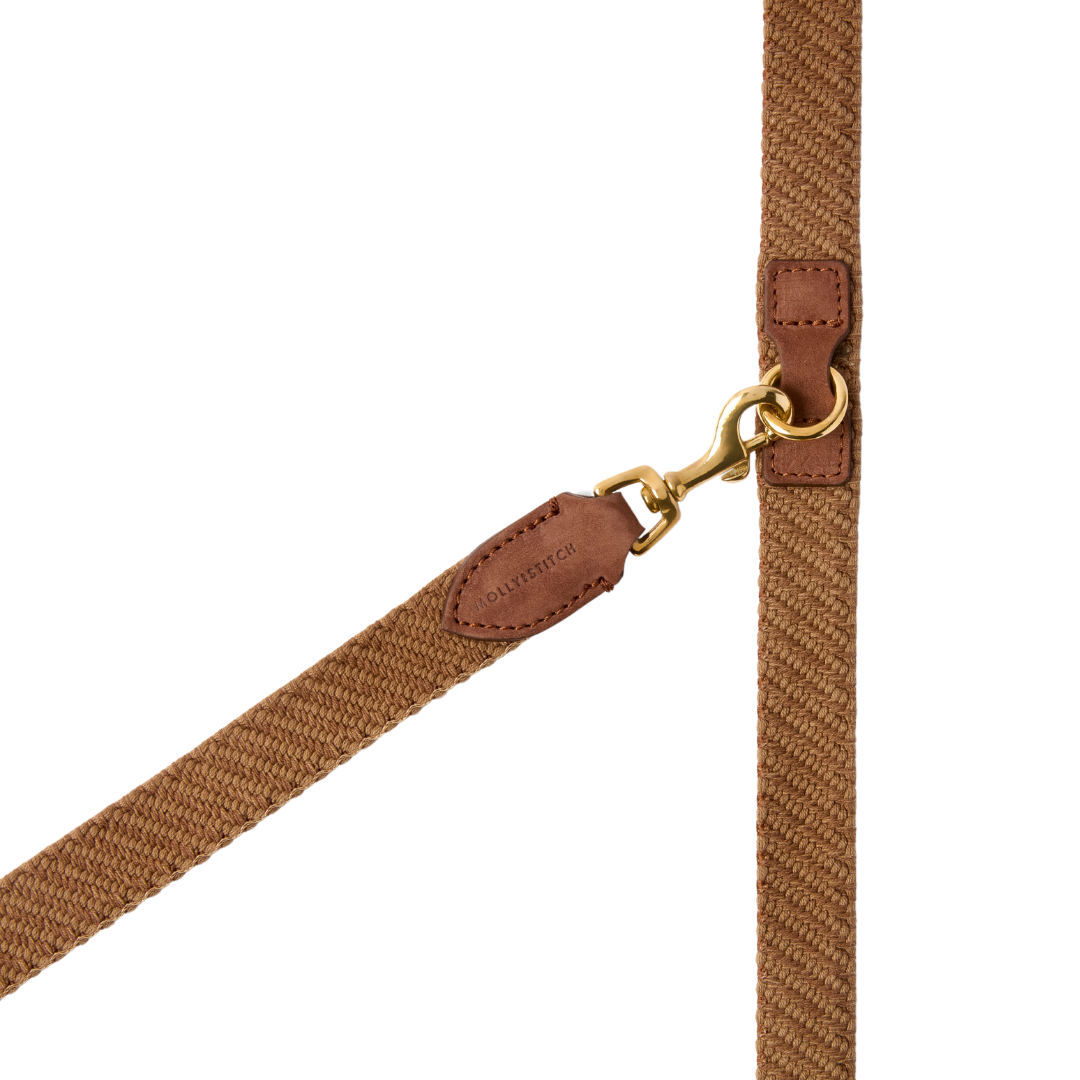Serrana 3x Adjustable Dog Leash - Whiskey