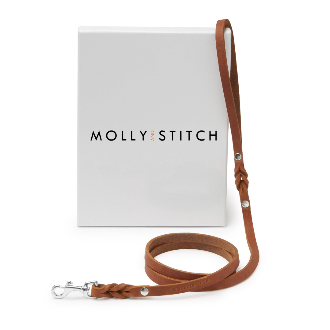 Butter soft top leather leashes
