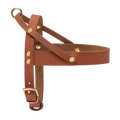 Butter Leather Dog Harness - Sahara Cognac