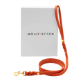 Butter Leather City Dog Leash - Mango