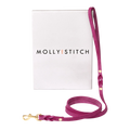 Butter Leather City Dog Leash - Flamingo