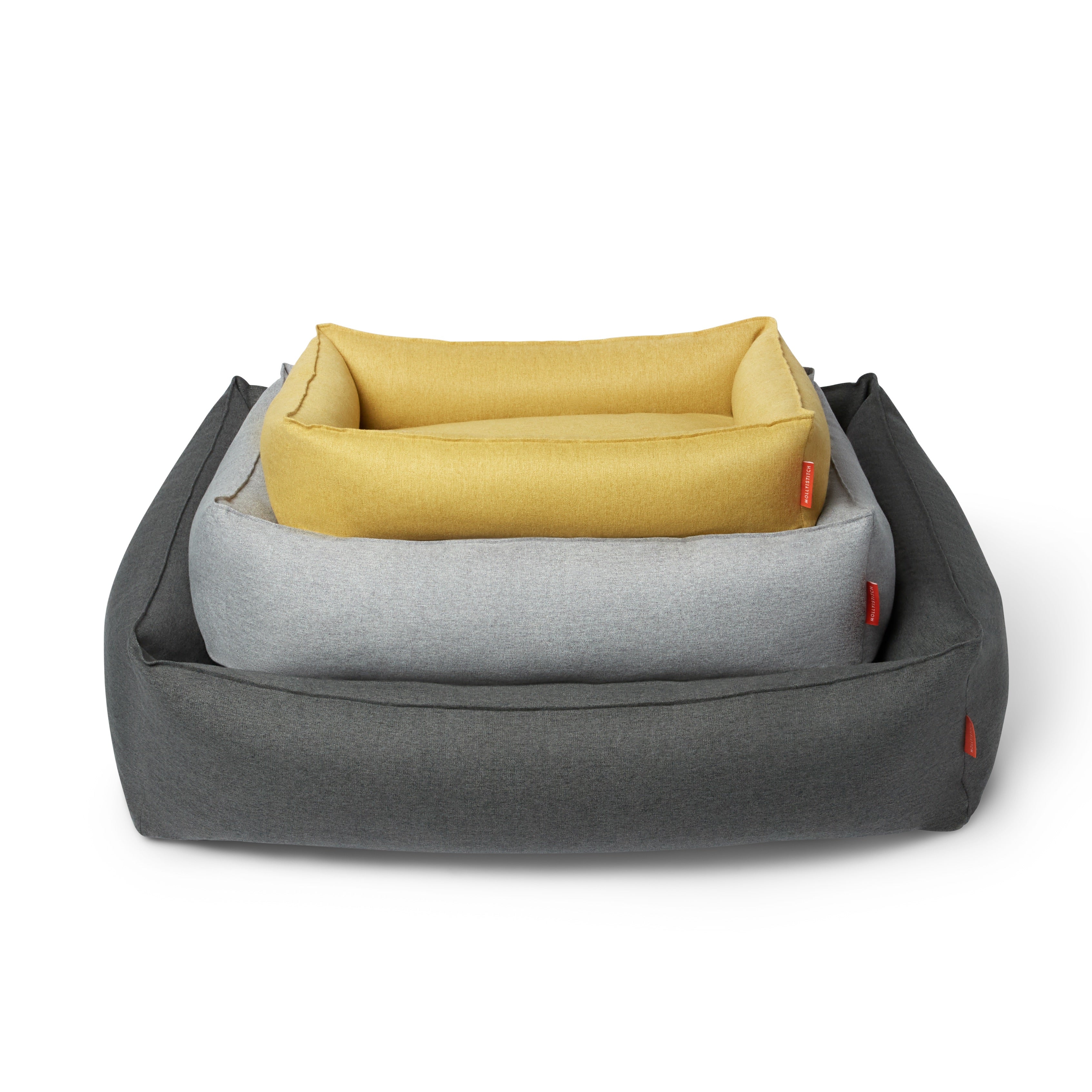 Alpine Dog Bed - Mustard